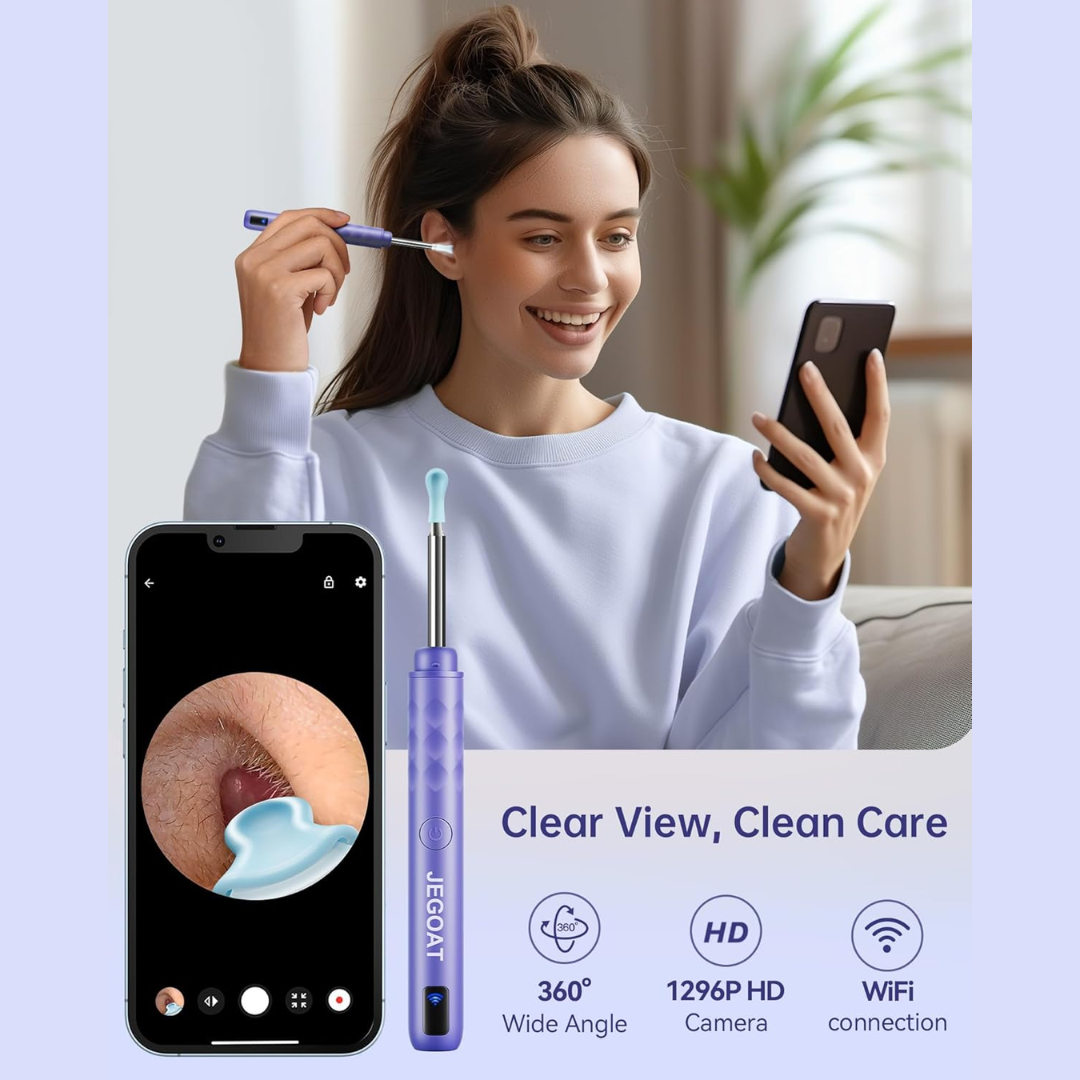 Ear Wax Remover with HD Camera